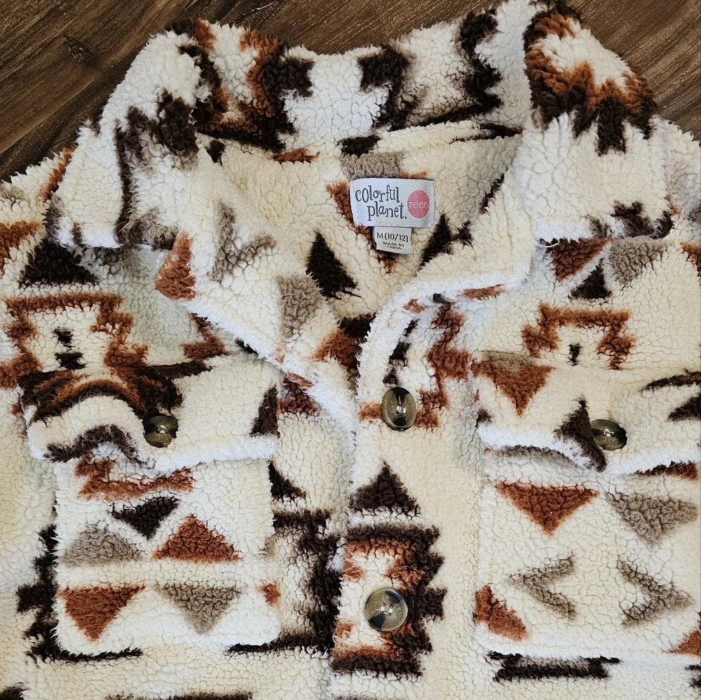 Girls Fleece Shacket